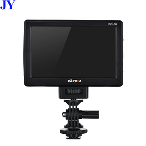 JingYing DC-50 portable mini tft video camera 5 inch full hd field HD MI small lcd monitor with HD MI AV input