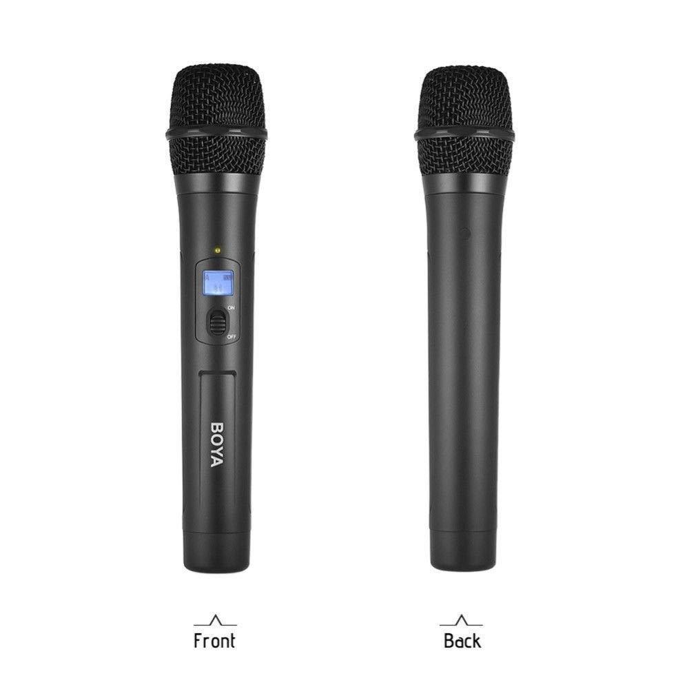 BOYA BY-WHM8 Pro 48 Channels UHF Professional Handheld Wireless Microphone for Interview Meeting Audio Record