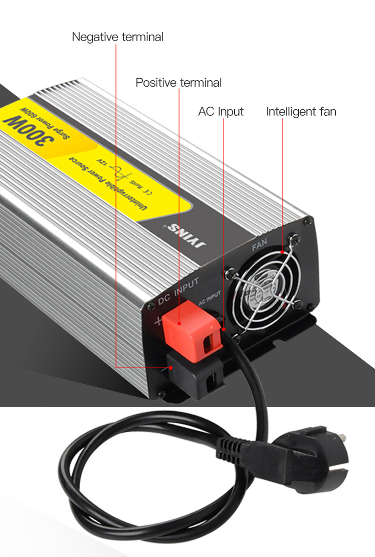 Rechargeable Pure Sine Wave Power Inverter 300 Watt China Electric Car Dc To Ac Power Inverter For Car Sale With Battery Charger