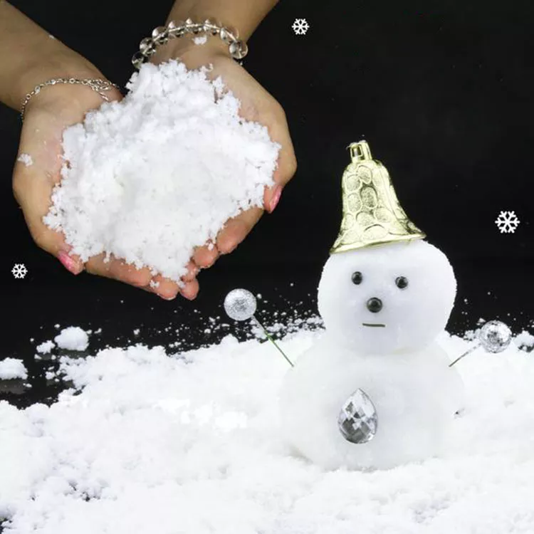 Hot Sale Magic Instant Snow Artificial Snow Instant Snow For Decoration And Play