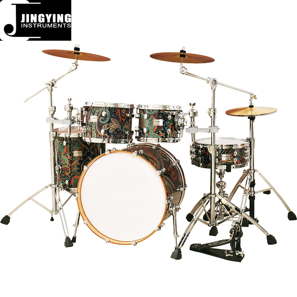 JW225-T161 Lacquer Birch 6 ply shell High-grade Drum Sets