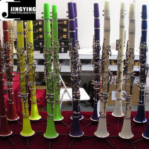 Abs body Nickel plated Bb keys 17 keys Colorful Clarinets