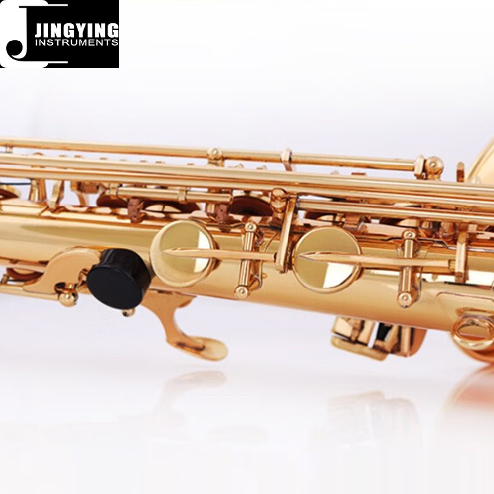 2023 Jingying Music Wood Wind,Instrument Special Brass Body Nickel White Copper Piston Alto Saxophone