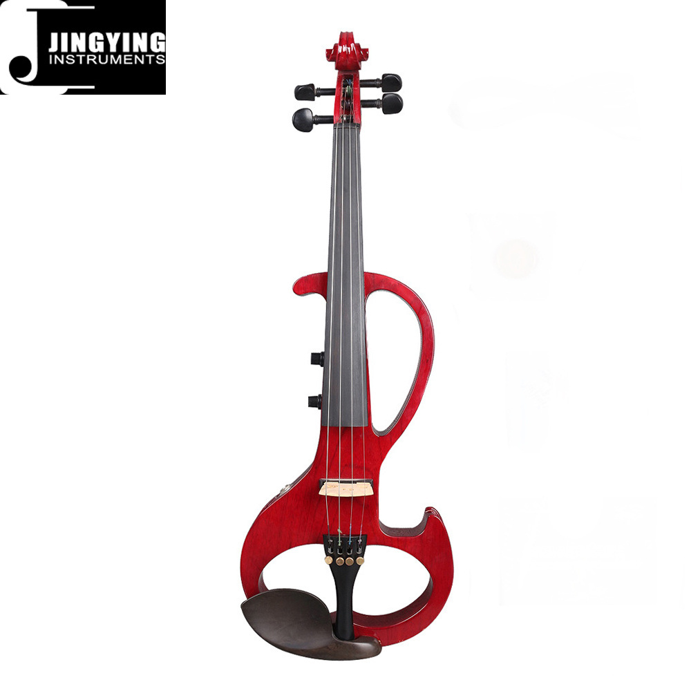 2023 Jingying Music String Instruments Pure Handmade High Grade 6.5 Large Jack 4/4 Electric Violin