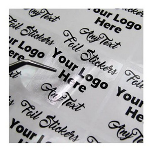 wholesale personalised customised Self striving transparent label clear custom stickers sheet logo stickers for packaging