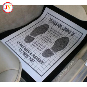 Wholesale Customized Good Quality Paper Car Universal Mats Durable Disposable Car Floor Mat