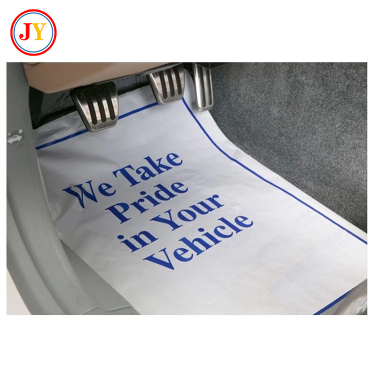 Wholesale Customized Good Quality Paper Car Universal Mats Durable Disposable Car Floor Mat