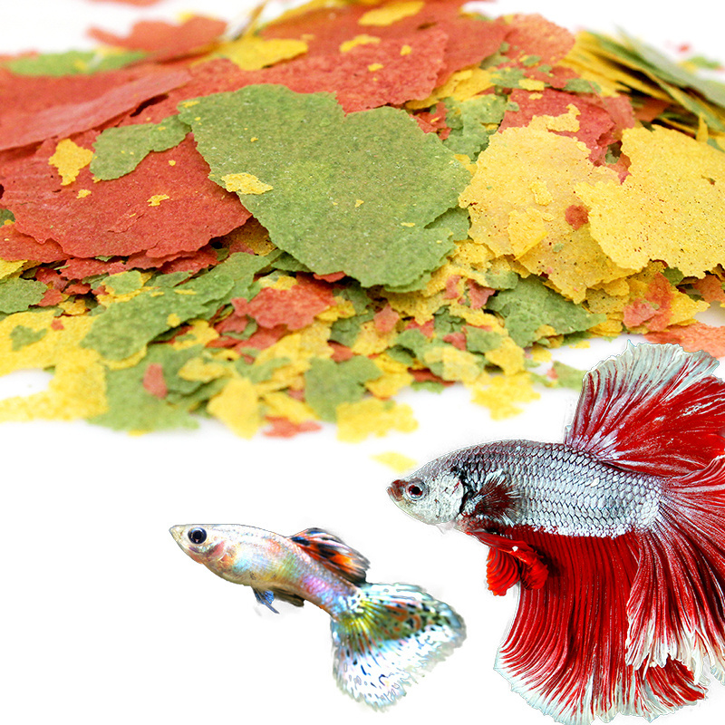 Aquarium Tropical fish flake food Tropical fish feed small ornamental fish food