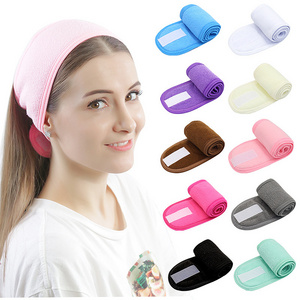 Headband for Women Hair Band with Magic Tape Head Wrap for Face Care, Makeup and Sports headbands