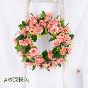 Beauty Winter Wreath Decorative Door Wedding Grapevine Wreath For Spring Wreath Rings And Front Door Decoration