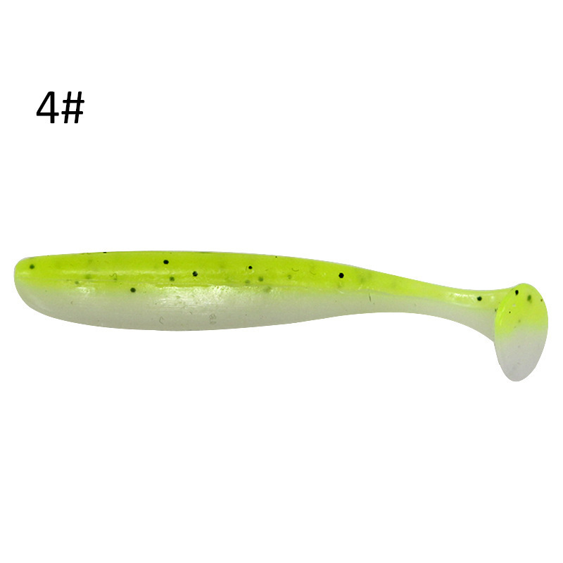 Soft Fishing Lure 10Pcs 5.5/6.3/7/9/12cm Artificial Silicone Trout Shad Carp Sinking Baits Jigging Wobblers Fishing Lures Tackle