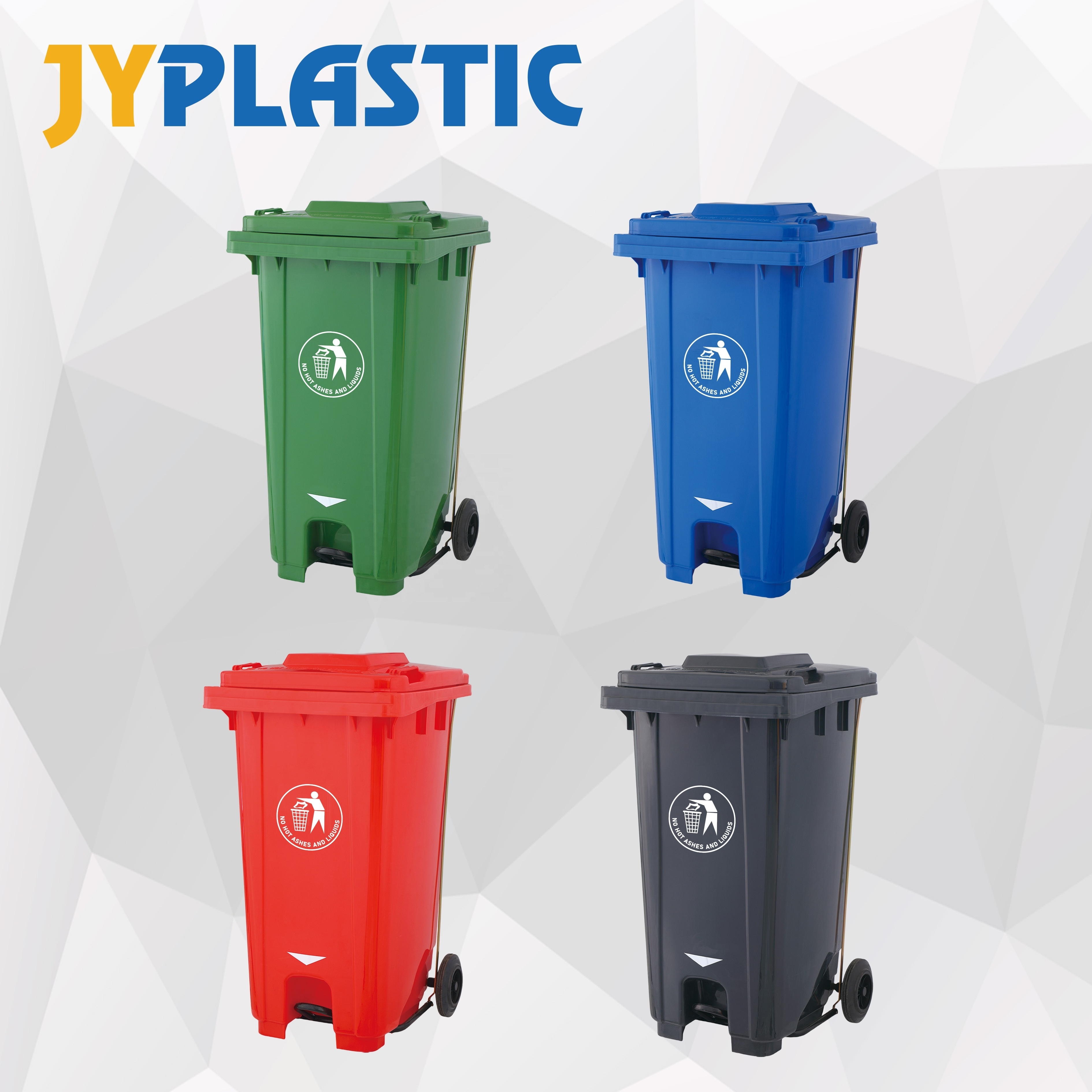 240ltr buy trash can cheap price wheelie garbage container recycle 240l plastic waste bin with wheels oem