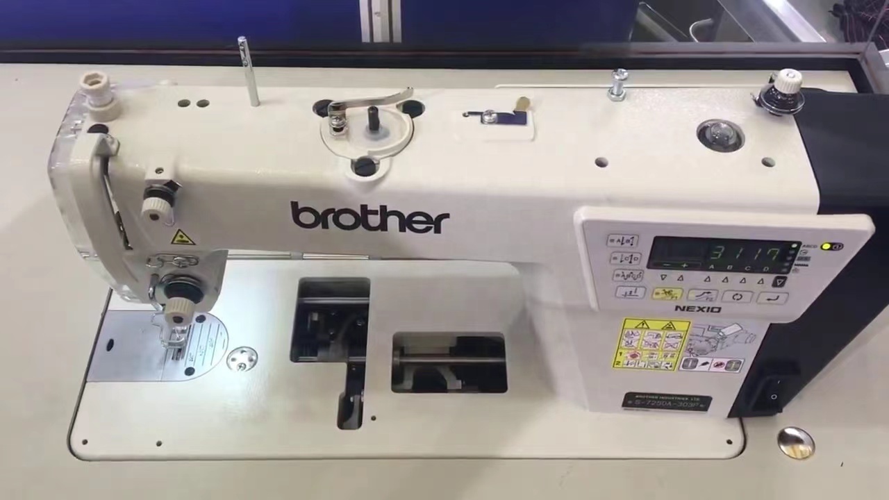 brother 7250A Single needle Sewing Machine Automatic Mattress Tape Edge Sewing Machine Stitching Machine Woven Bag Sewing Close