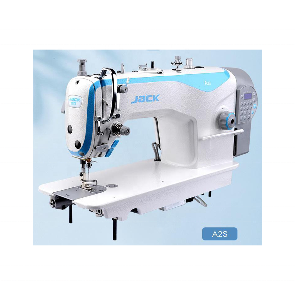 Auto presser foot lifter coaxial driving Jack A2S comperized locktstitch sewing machine for heavy and light fabrics