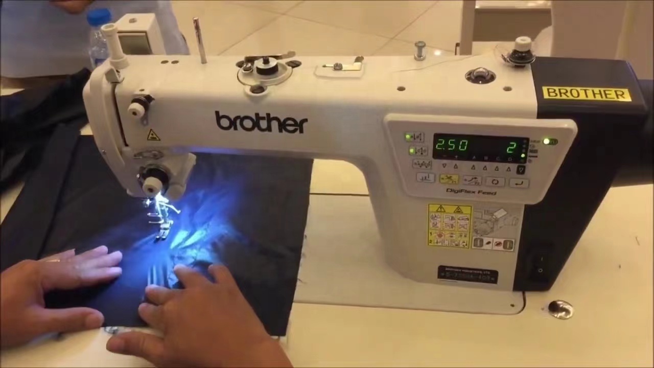 brother 7250A Single needle Sewing Machine Automatic Mattress Tape Edge Sewing Machine Stitching Machine Woven Bag Sewing Close