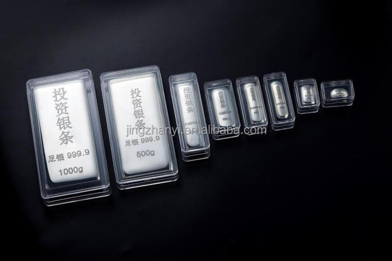 100g silver bars\200g silver bars\1000g silver bars spot sales Wholesale investment silver bars Silver raw material hydroforming