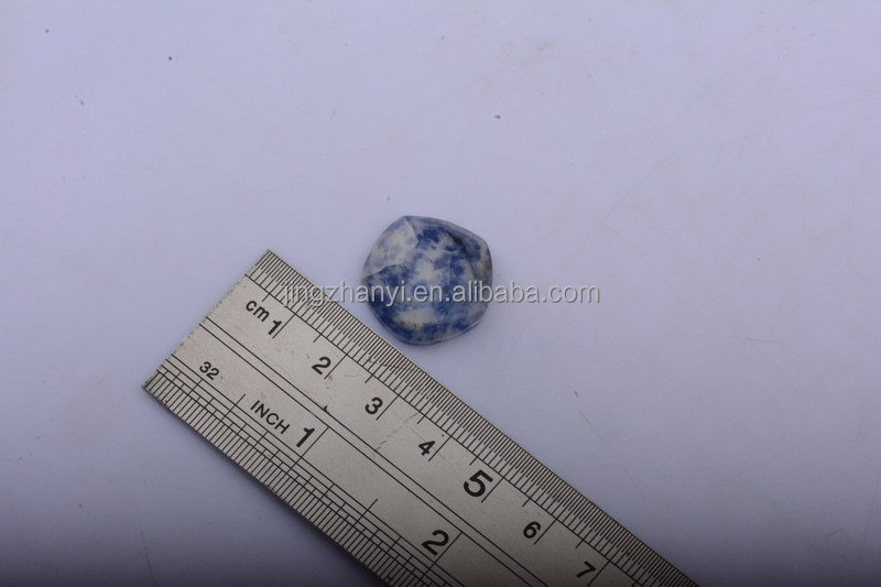 Blue and white porcelain decorative pattern gems,Blue and White Porcelain Time Gem Cabochon