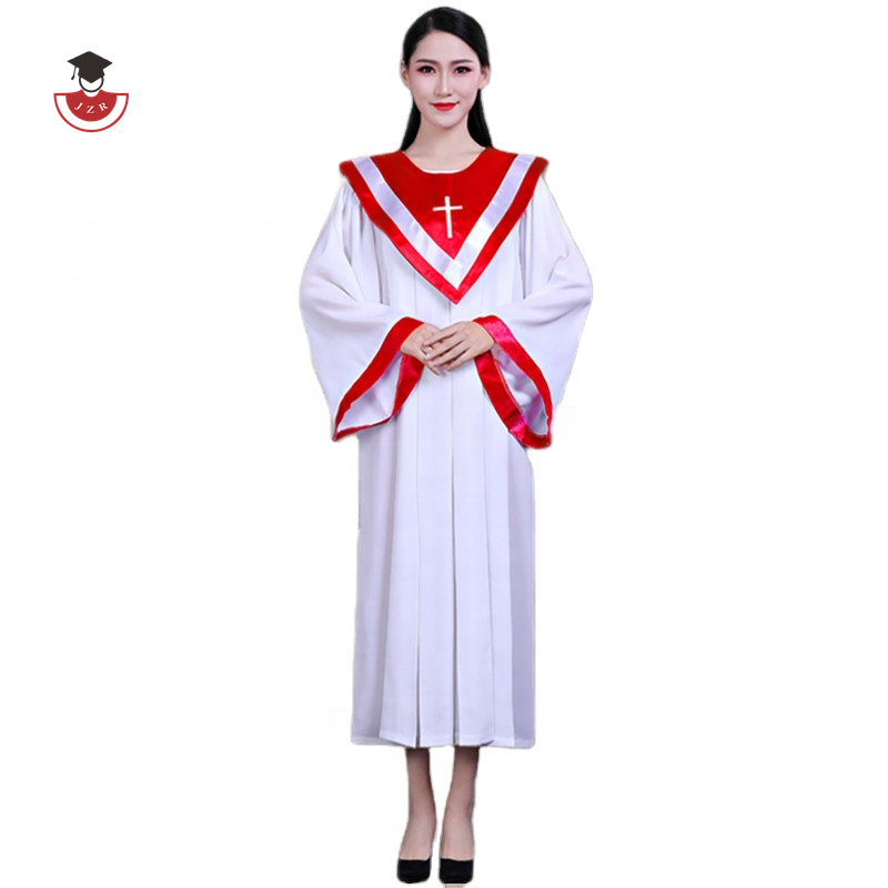 Wholesale Customized Classical style Clergy choir robes Unisex Church choir robe