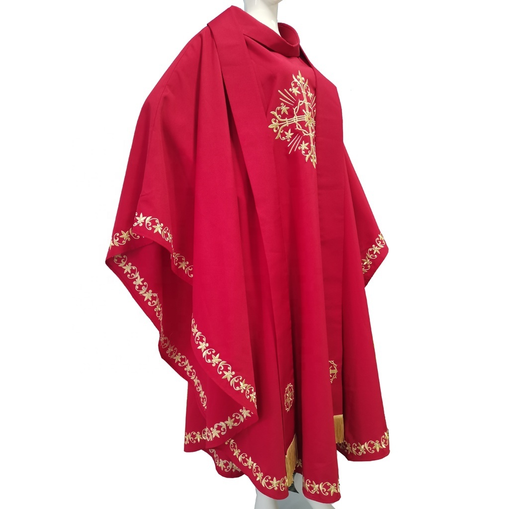 Unisex Church Vestments Priest Clergy Robe for Pulpit