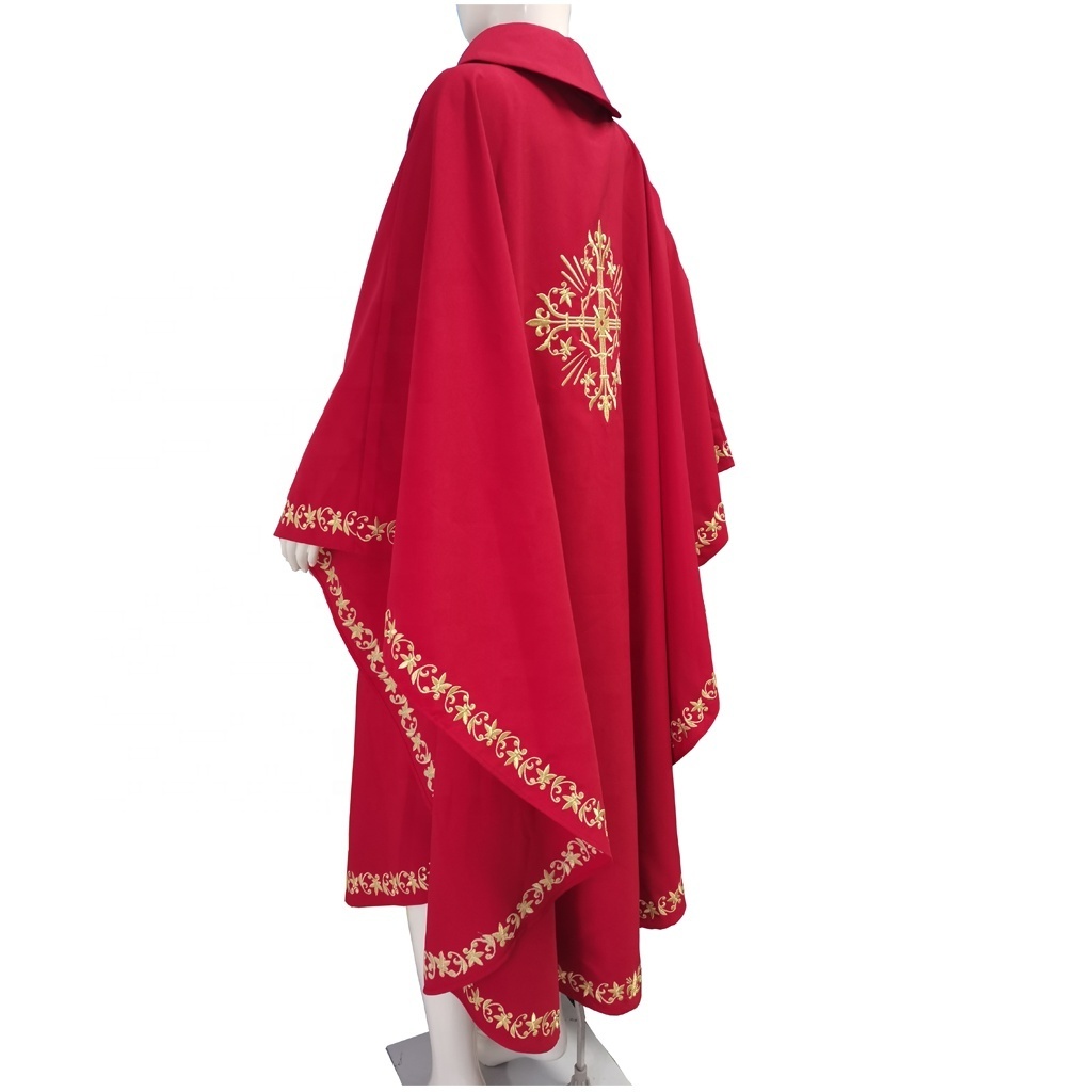 Unisex Church Vestments Priest Clergy Robe for Pulpit