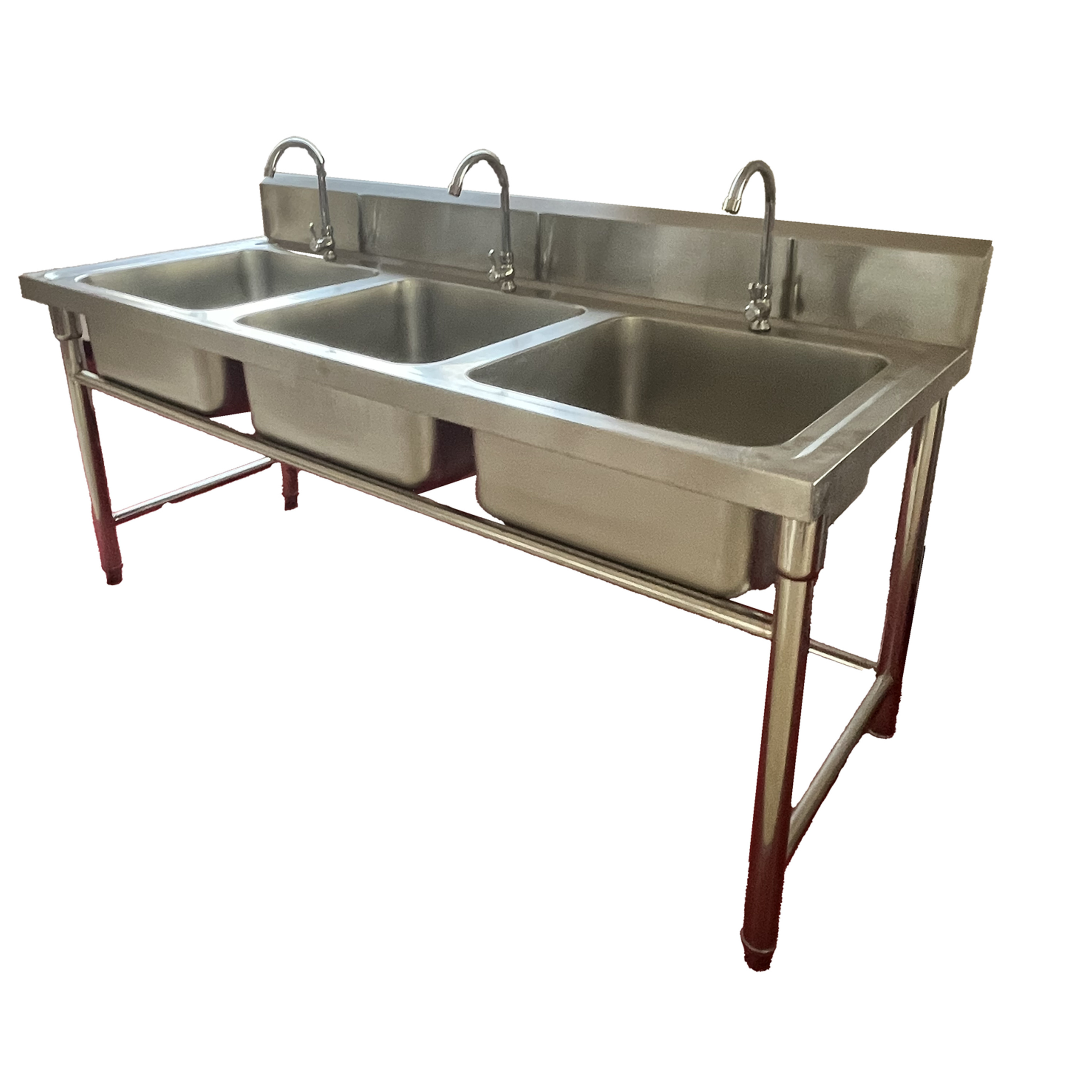 Hot sales stainless steel commercial kitchen sink with Cabinet