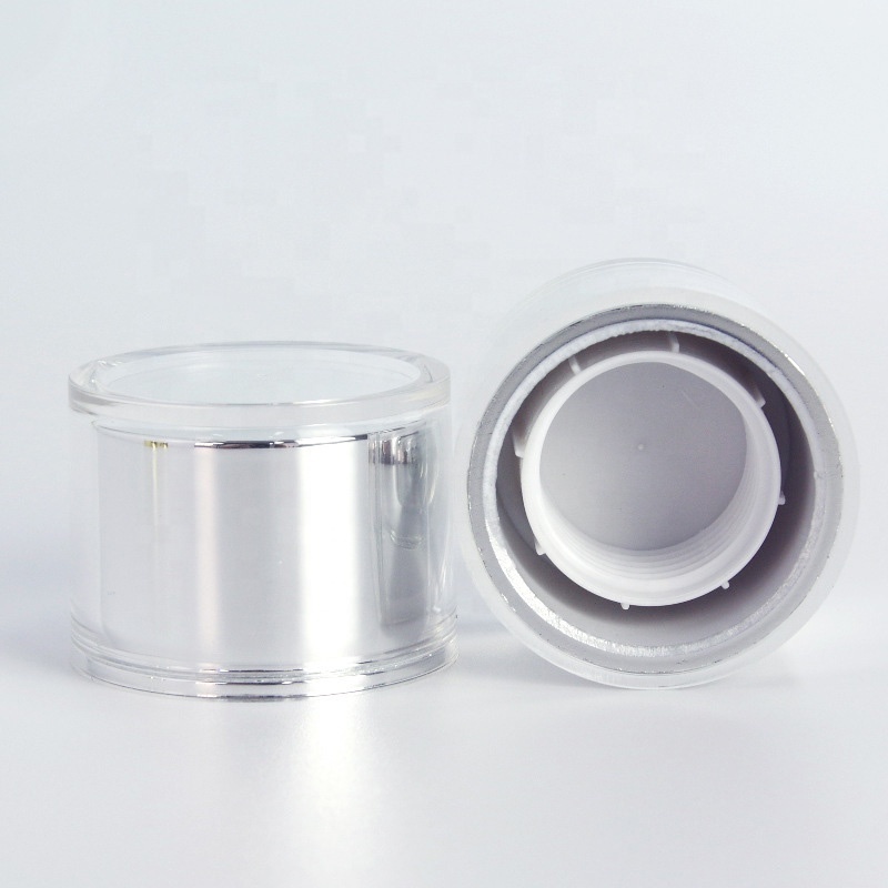 Custom PP bottle lid 24mm 410 ABS Double Wall Screw Cap Plastic Shampoo Lotion Bottle Toner Caps