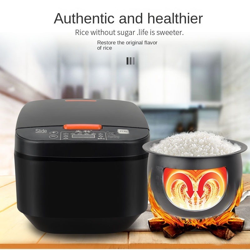 In stock High Quality Stainless Steel Large Capacity Multi-Functional Commercial Digital Rice Cooker 5L