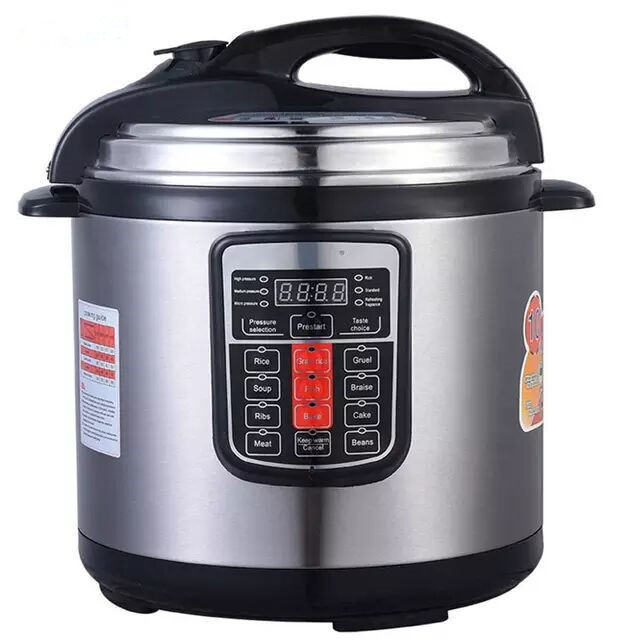 In stock Multifunctional 6L Food Steamer Electric Programmable Pot Pressure Cooker Rice Cooker With Non-Stick Bowl