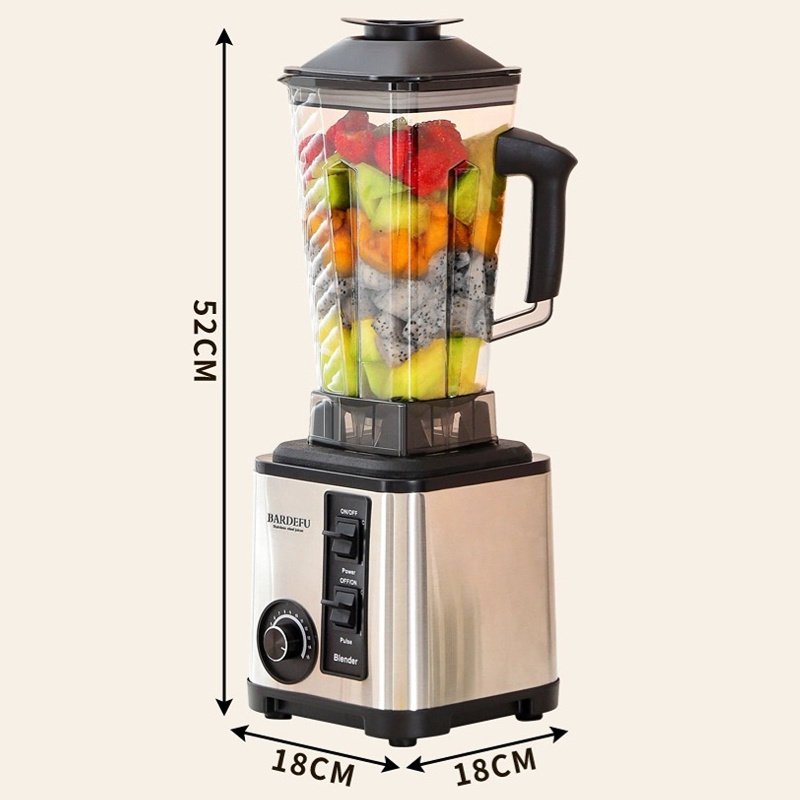 multifunctional 3L blender juicer food processor blender 3 in 1 smoothie blender machine heavy duty commercial 9500w