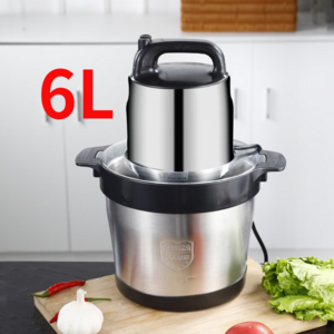 6l Fufu Pounding Yam Pounder Meat Blender Mini Electr Electric Slicer Meat Grinder Machine