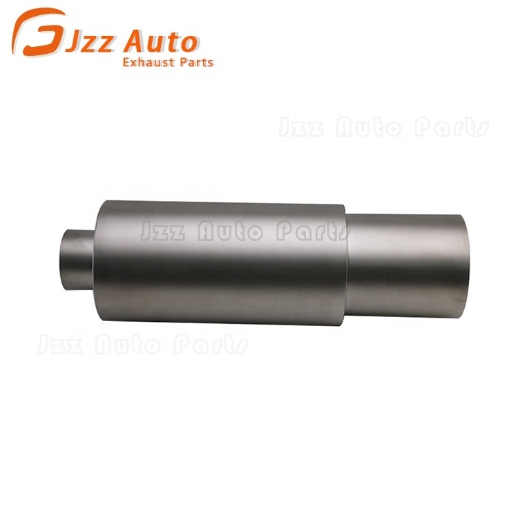 JZZ China Auto Parts Imported Manufacture powerful stainless steel car racing exhaust muffler