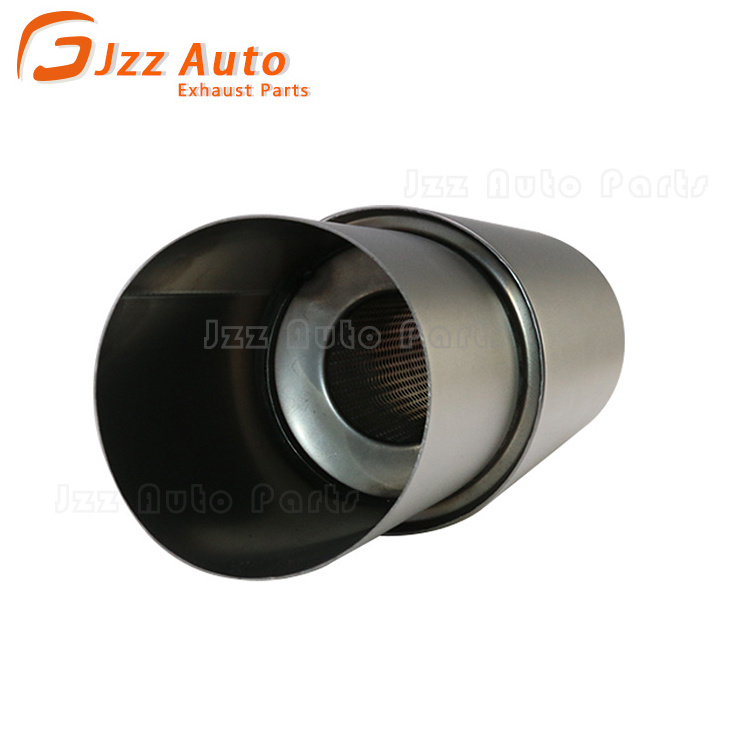 JZZ China Auto Parts Imported Manufacture powerful stainless steel car racing exhaust muffler