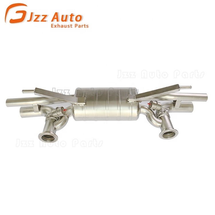 JZZ Stainless Steel exhaust Cat Back for R8 4.2 V8 FSI Gen with valve control exhaust system