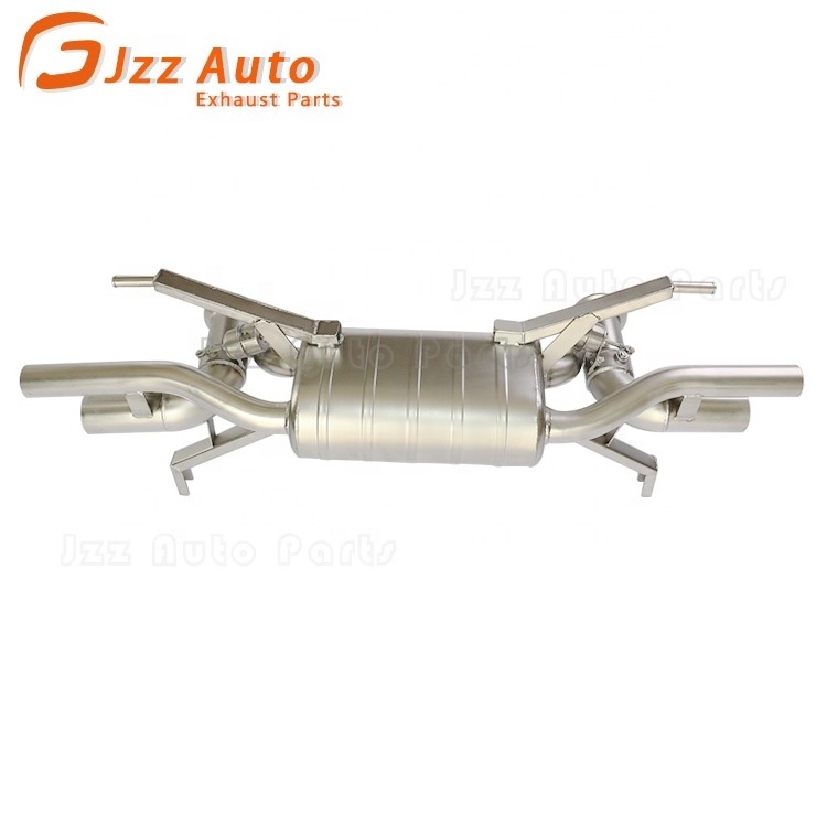 JZZ Stainless Steel exhaust Cat Back for R8 4.2 V8 FSI Gen with valve control exhaust system