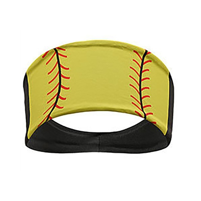 Men Sports Headband Hair Accessories Breathable Elastic Sweatband Football Softball Basketball Baseball Headband For Women