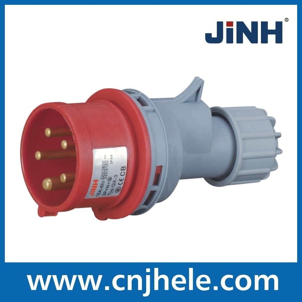 industrial socket and plug IP 44 new type socket and plug