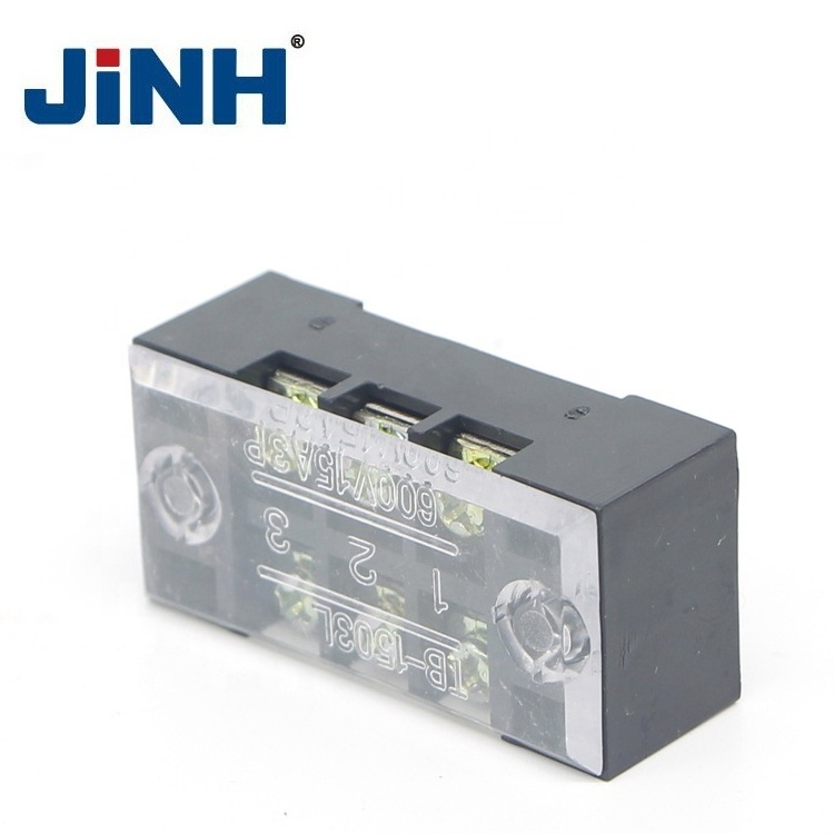 JINH China Factory TB Series Fixed Terminal Blocks Automotive Wire Connetcors Electric  Barrier Screw Terminal Block