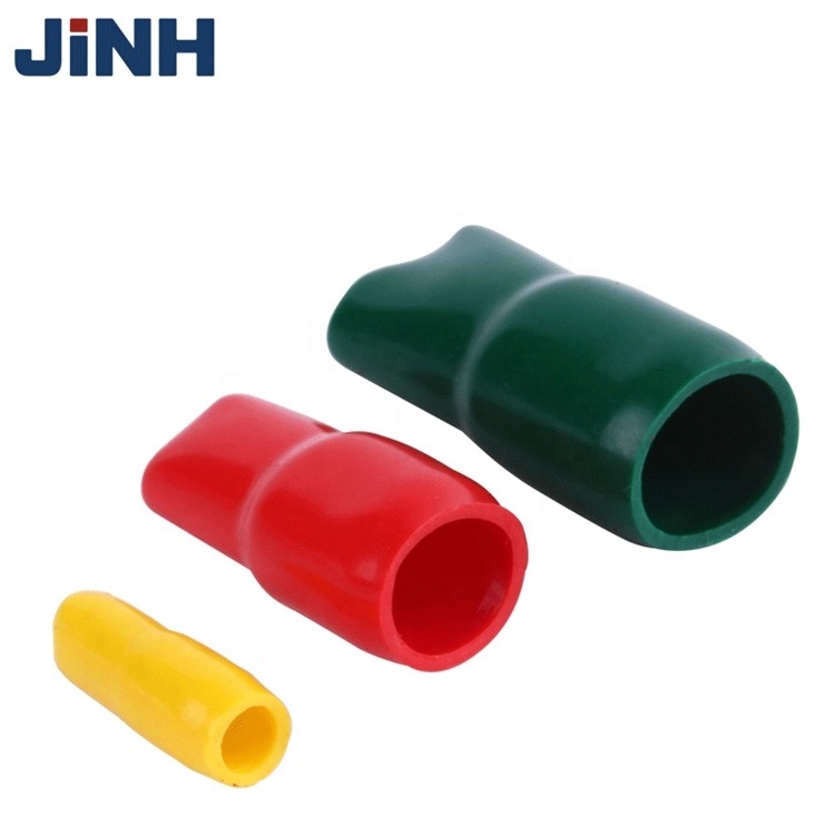 JINH High Quality Wire End Caps V-4 Terminal Connectors Heat Shrinkable Tubing Cap Tubular Lugs