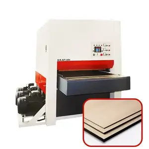 Woodworking machinery MDF sander wood polish sander CNC curved board surface wood brush sanding machine price