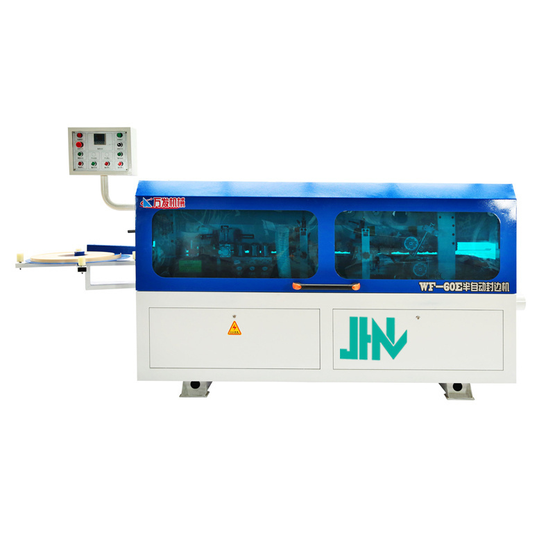 Woodworking semi-Automatic Furniture Acrylic Tape Edge Banding Trimming Machinery(JH-60E)