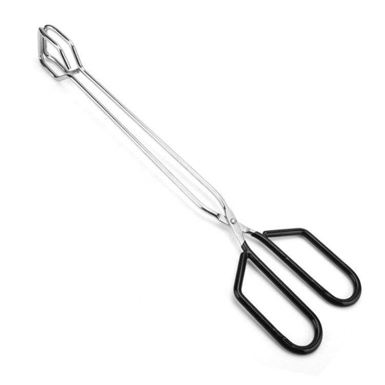 JHY Hot-sale Stainless Steel Commercial Kitchen Barbecue BBQ Grill Fire Tongs