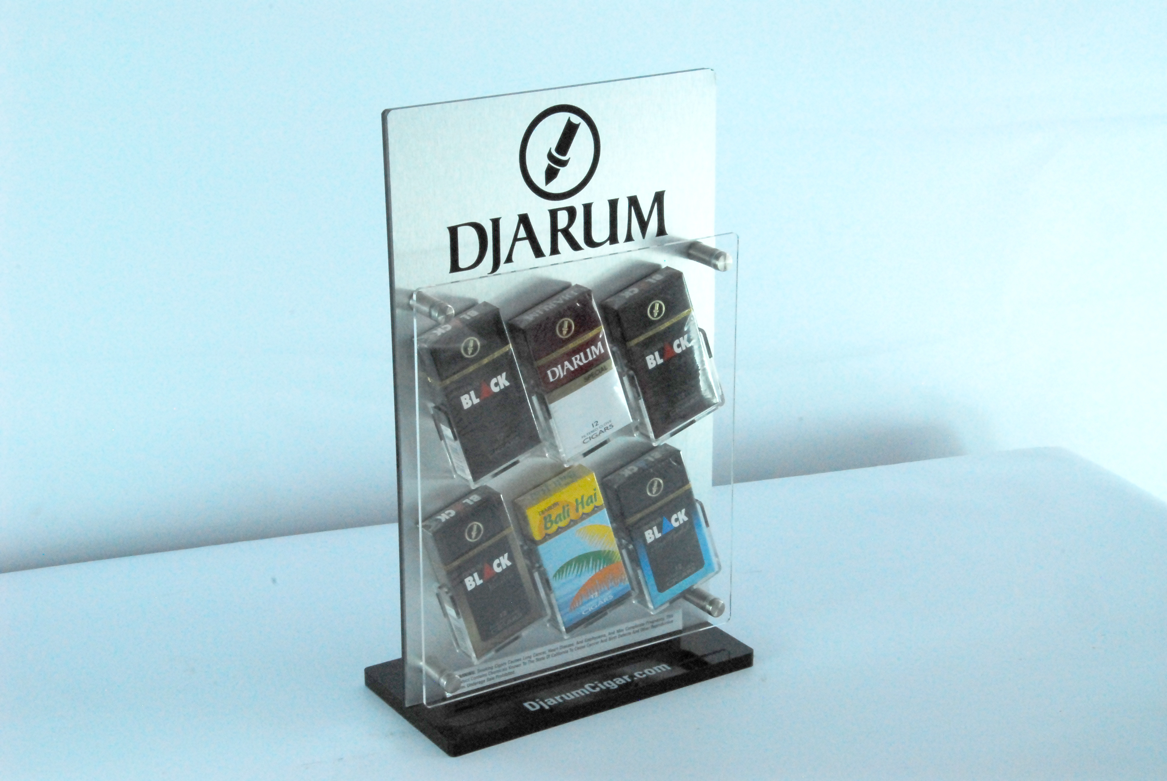 Customized acrylic display rack tobacco display cabinet cigarette box display rack