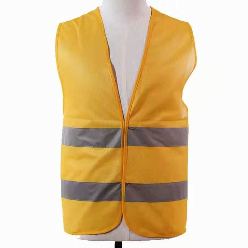 Safety orange vest with LOGO Hot sale reflective vest outdoor work traffic safety vets