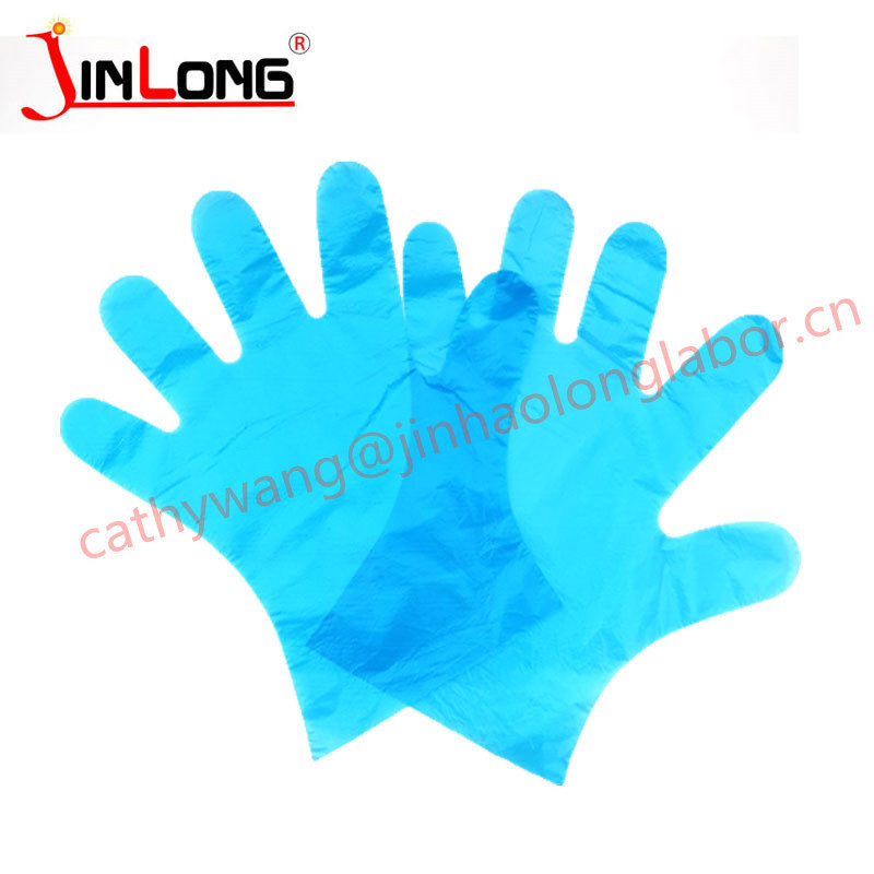 High quality  vinyl gloves Disposable TPE Plastic Gloves food  grade gloves