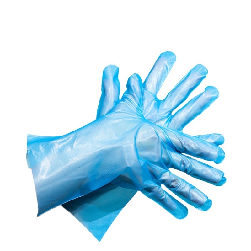 High quality  vinyl gloves Disposable TPE Plastic Gloves food  grade gloves