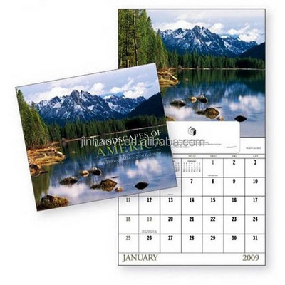 Custom Small Size 365 Day Daily Inspirational Quotes Spiral Binding Desk Calendar