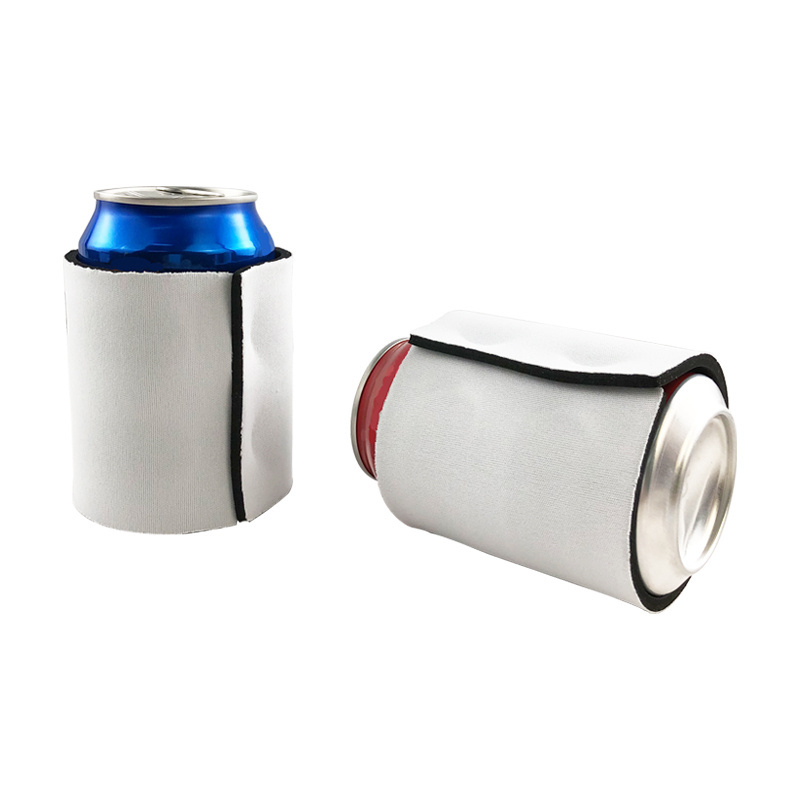 pint cover bottle beer holder custom blank sublimation with foam cover wholesale skinny wine case slap snap neoprene can cooler