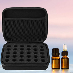 Essential Oils Storage Case 30 Grids Hard EVA Shell Essential Oil Storage Case Travel Carrying Organizer Box