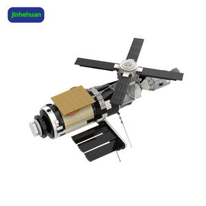 Skylab Space Station Saturn V 1:110 Scale Building Blocks Kit Satellite Rocket Military Space Science Bricks Model Toy Kid Gift