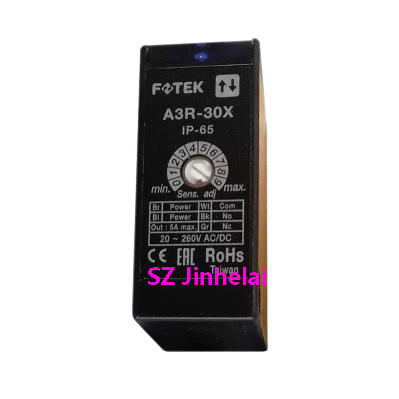 New and Original FOTEK A3R-1MX 1MXP 2MX 30X Free Power Photo Sensor Diffuse Photoelectric Switch